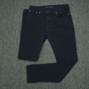Mott & Bow Jeans Mens 29x32 Blue Skinny‎ Mercer Straight 5 Pocket Stretch